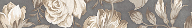 Бордюр Lb-Ceramics Фиори Гриджо 1506-0100 9x60