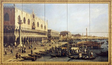 Панно Дельта Керамика Венеция 72,8x124,5 (комплект)