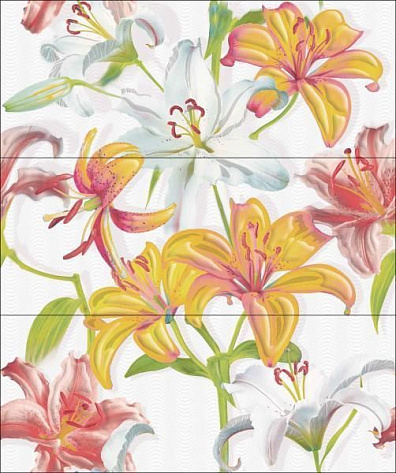 Панно Azori Variete Bouquet 60,3x50,5 (комплект)