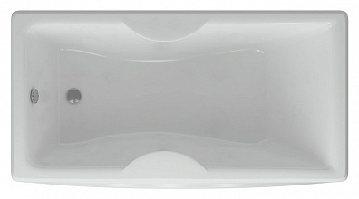 Акриловая ванна Акватек Феникс 190 см, с фронтальным экраном, слив слева