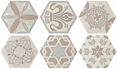 Декор Cifre Ceramica Vodevil Dec. Ivory 17,5x17,5
