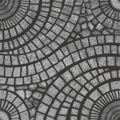 Напольная плитка Cersanit OldStreet Темно-серый 32,6x32,6