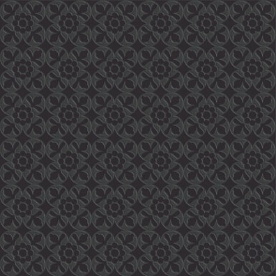 Напольная плитка Tagina Deco d`Antan Fleur Noir 60x60