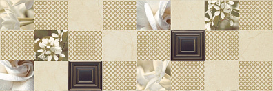 Декор Europa Ceramica Gea Dec Puzzle B 25х75