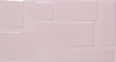 Настенная плитка Fanal Blocks Lavanda Relieve 32.5x60