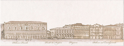 Декор Kerama Marazzi Сафьян STG-A578-15061 Панорама Venezia 15x40