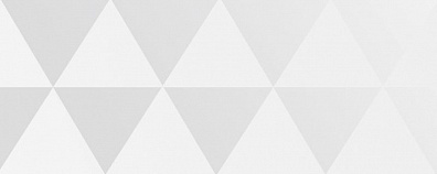 Декор Ibero Black&White Decor Triangle White 20x50