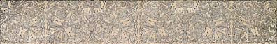 Бордюр Impronta Ceramiche Marmi Imperiali Sipario Silver Listello 15x90