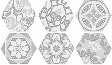 Декор Cifre Ceramica Vodevil Dec. White 17,5x17,5