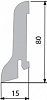Плинтус Corkstyle Ламинированный Print Cork Fossil 8x1,5 — фото1
