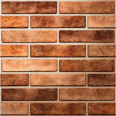 Настенная плитка Brickstyle Seven tones Оранжевый 6x25