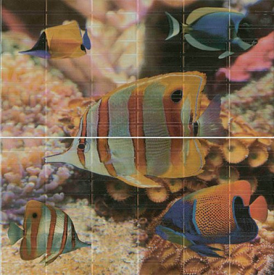 Панно El Molino Agata Sunset Aquarium 50x50 (комплект)
