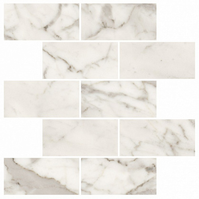 Мозаичный декор Kerranova Marble Trend Carrara MR-m13 30,7x30,7