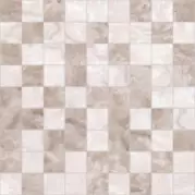 Мозаичный декор Ceramica Classic Tile Marmo Темно-бежевый+Бежевый 30x30