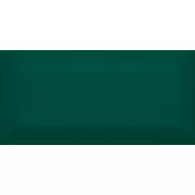 Настенная плитка Kerama Marazzi Клемансо Зеленый Грань 7,4x15