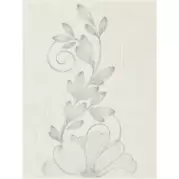 Декор Paradyz Stacatto-Stacco Bianco Inserto Kwiat 25x33,3