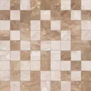 Мозаичный декор Ceramica Classic Tile Polaris Бежевый Коричневый 30x30