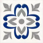 Декор Нефрит Сиди-Бу-Саид Серый 2 9,9x9,9