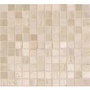 Бордюр Capri Royal Onyx Beige Mosaico Mix Beige-Bianco 30,5x30,5
