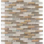 Мозаика Colori Viva Crystal CV11030 Brick (1,2x5) 28,6x30,6