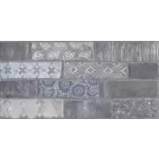 Настенная плитка Kerama Marazzi Кампалто Серый Декорированный Обрезной 30x60