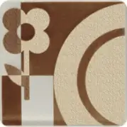 Декор Paradyz Toccata Brown A 10x10