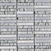 Мозаика L'Antic Colonial Tecno Linear Silver White (15x97) 29,8x30,5