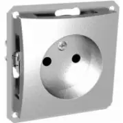 Электрическая розетка Schneider Electric Дуэт WDE000341 Серебристый