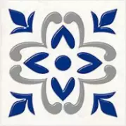 Декор Нефрит Сиди-Бу-Саид Синий 1 9,9x9,9