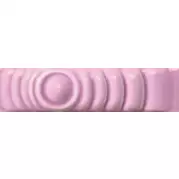 Бордюр Impronta Ceramiche Twist Pink Oblo List 5x20