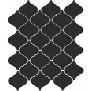 Настенная плитка Kerama Marazzi Арабески Глянцевый Черный 65001 26x30