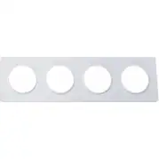 Рамка Schneider Electric Odace S52P808 Белый (4 поста)