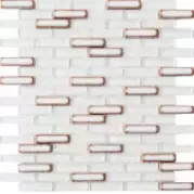 Мозаика Colori Viva Crystal CV11028 Brick (1,2x5) 28,6x30,6