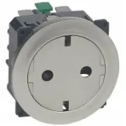 Электрическая розетка Legrand Celiane 067167 Титан