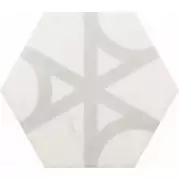 Напольная плитка Equipe Carrara Hexagon Flow 17,5x20