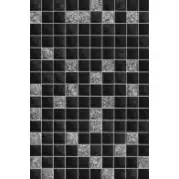 Настенная плитка Шахтинская плитка Алжир Черный 02 20x30