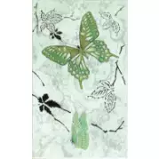 Декор Сокол Баттерфляй Бабочки Зеленые 4 20x33