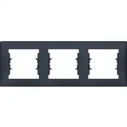 Рамка Schneider Electric Sedna SDN5800570 Графит (3 поста)