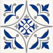 Декор Нефрит Сиди-Бу-Саид Серый 3 20x20