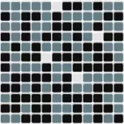 Мозаика Piranesi Mezclass Degrade Black №3 (2,5x2,5) 31,6x31,6
