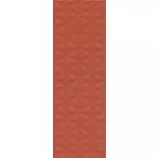Настенная плитка Kerama Marazzi Диагональ Красный Структура Обрезной 12120R 25x75