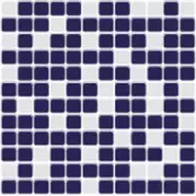 Мозаика Piranesi Mezclass Degrade Bicolour Blue №3 (2,5x2,5) 31,6x31,6