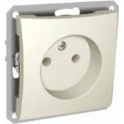 Электрическая розетка Schneider Electric Дуэт WDE000241 Бежевый