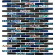 Мозаика Colori Viva Crystal CV11031 Brick (1,2x5) 28,6x30,6