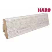 Плинтус Haro Ламинированный Дуб Светло-Серый 5,8x1,9