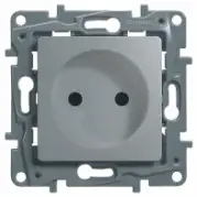 Электрическая розетка Legrand Etika 672434 Алюминий