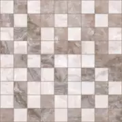 Мозаичный декор Ceramica Classic Tile Marmo Коричневый+Бежевый 30x30