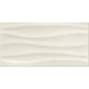 Настенная плитка Opoczno Flower Power Basic Palette White Glossy Wave 29,7x60
