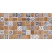 Мозаичный декор Lb-Ceramics Астрид Натуральный 3 20x40
