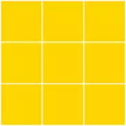 Настенная плитка Шахтинская плитка Багдад Желтый Верх 01 30x30